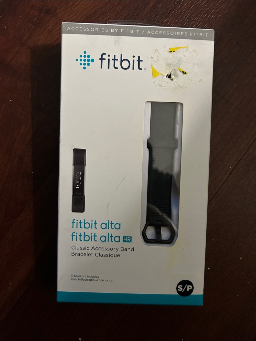 New Original Fitbit Alta/Alta HR Classic Accessory Band Grey Gray Size: S/P
